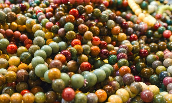 Colorful beads