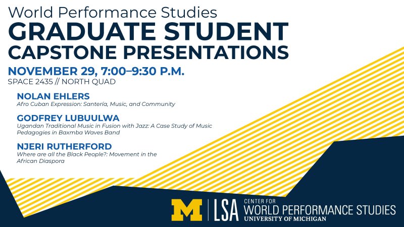 (Expired) Graduate Student Capstone Presentations | Happening @ Michigan