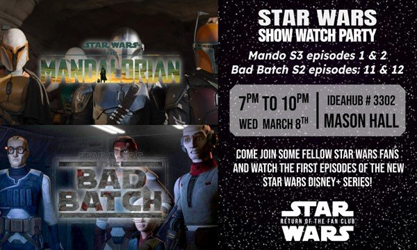 THE MANDALORIAN SEASON 3 EPISODE 1 WATCH PARTY and Bad Batch 11
