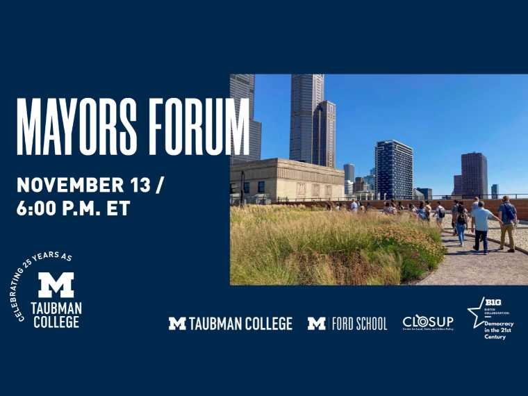 (Expired) 2023 Mayors' Forum Happening Michigan