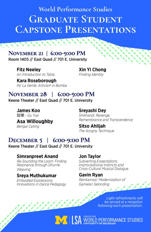 (Expired) Graduate Student Capstone Presentations | Happening @ Michigan