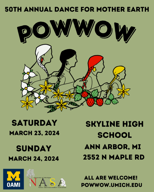 (Expired) 50th Dance for Mother Earth Powwow Happening Michigan