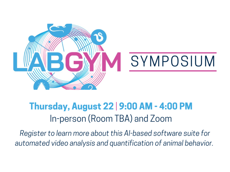(Expired) Symposium & Workshop: AI-based behavior analysis with LabGym ...