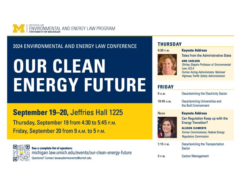 (Expired) Our Clean Energy Future | Happening @ Michigan
