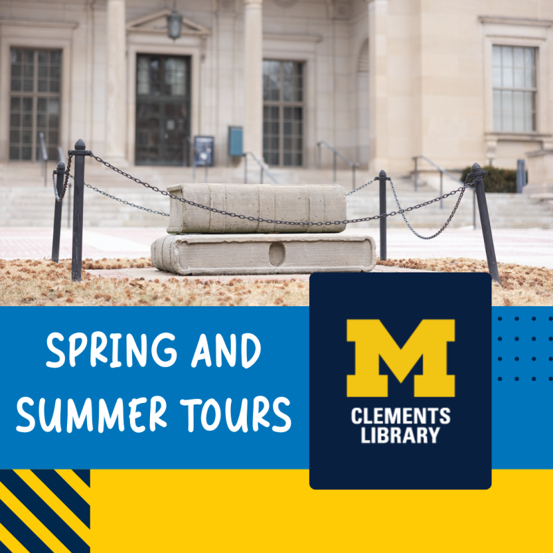 (Expired) Guided Tour of the Clements Library | Happening @ Michigan