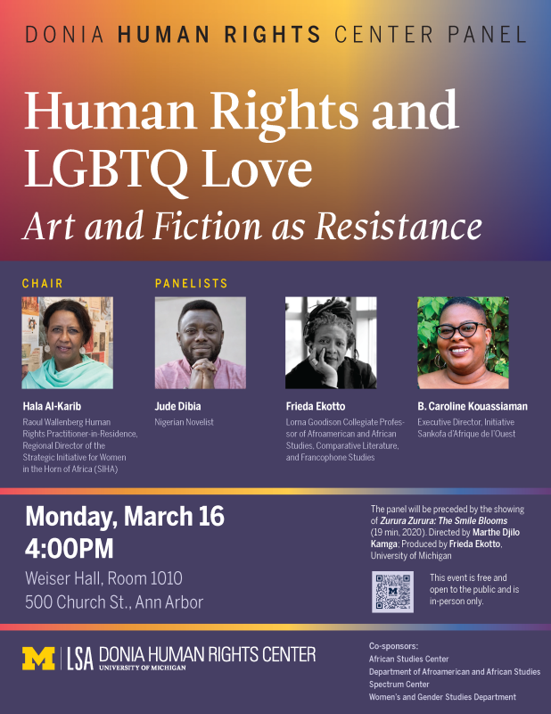 Panel Human Rights (Expired) Donia Human Rights Center Panel | Human Rights and LGBTQ Love ...