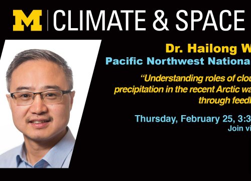 (Expired) CLASP Seminar Series: Dr. Hailong Wang | Happening @ Michigan