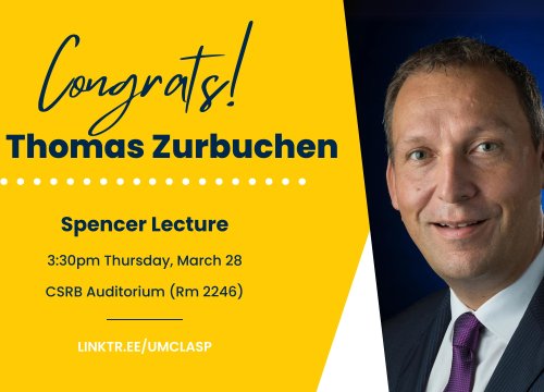 (Expired) Nelson W Spencer Lecture Happening Michigan