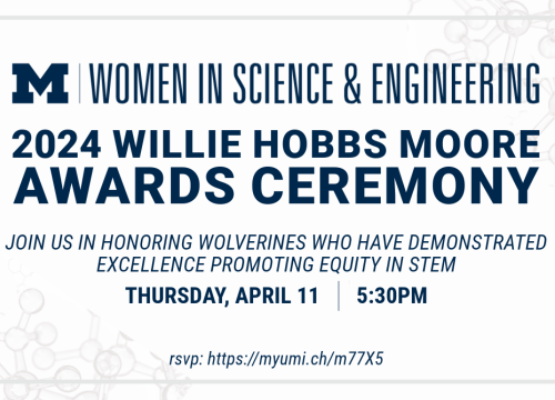 (Expired) WISE Willie Hobbs Moore Awards Ceremony | Happening @ Michigan
