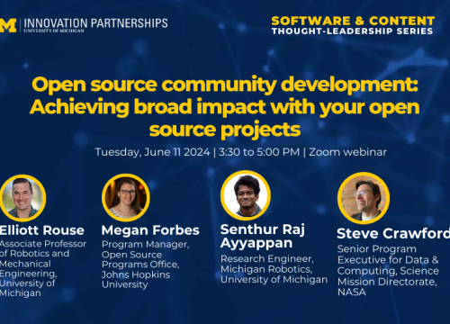 (Expired) Open source community development - Achieving broad impact ...