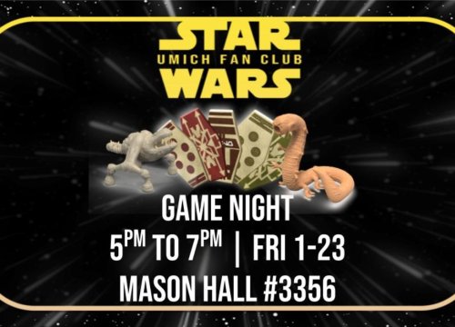 (Expired) Star Wars Game Nights | Happening @ Michigan