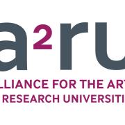 a2ru logo in purple and gray