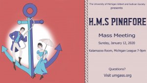 HMS Pinafore Meeting Poster HMS Pinafore Meeting Poster
