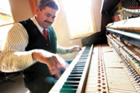 Old Time Piano by Jerry Perrine