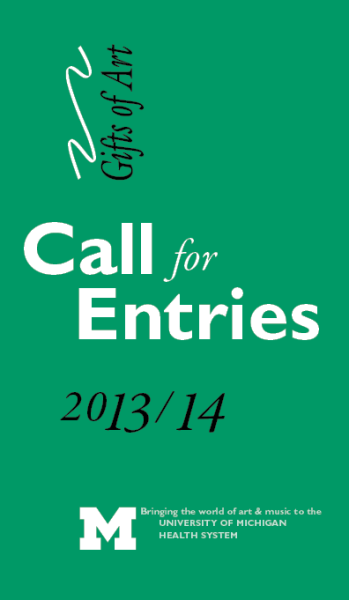 Gifts of Art Call for Entries 2013-2014 