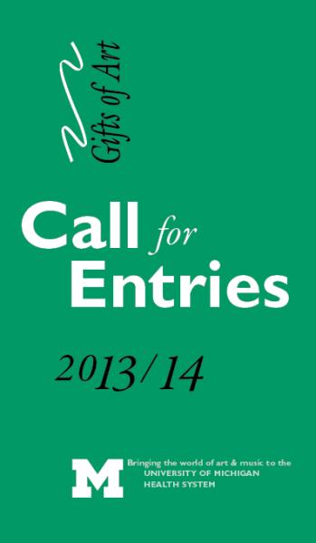 Gifts of Art Call for Entries 2013-2014