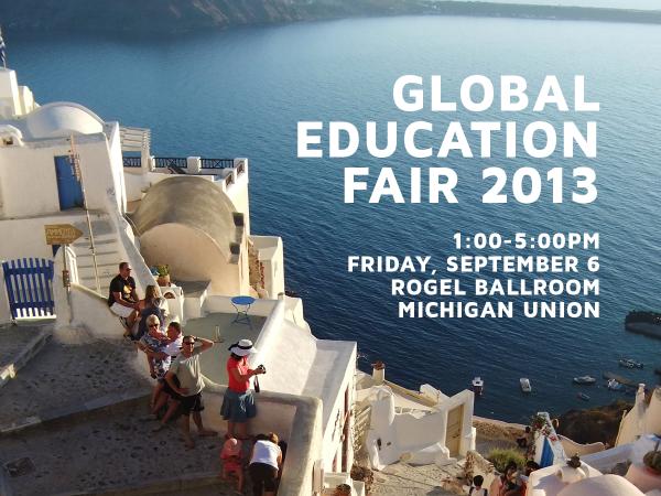 Global Education Fair 2013 header