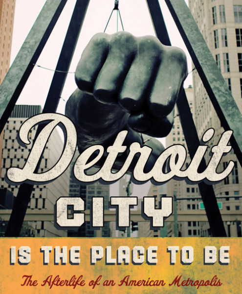 Portion of the book cover from "Detroit City Is the Place to Be"