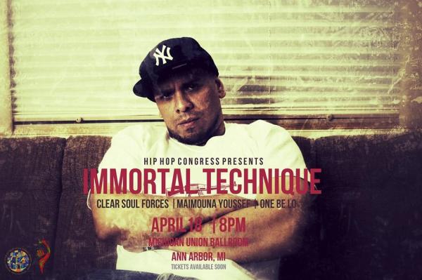 Immortal Technique - presented by Hip Hop Congress