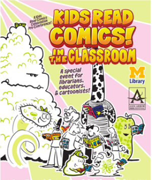 Kids Read Comics! promotional poster