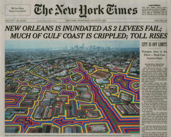 Fred Tomaselli: The Times