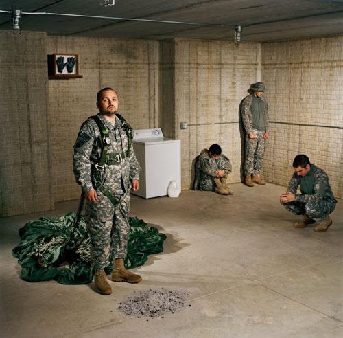 Former Specialist Andrew Floyd, 2/377th Parachute Field Artillery Regiment, U.S.