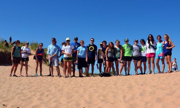 Sustainability Scholars at Sleeping Bear Dunes
