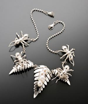 Add an Ant Necklace by Betsy Lehndorff, photograph by Jim Lawson.