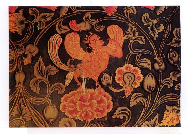 Kalavin’ka, a immortal creature in Buddhism, known as exquisite sounding bird. E