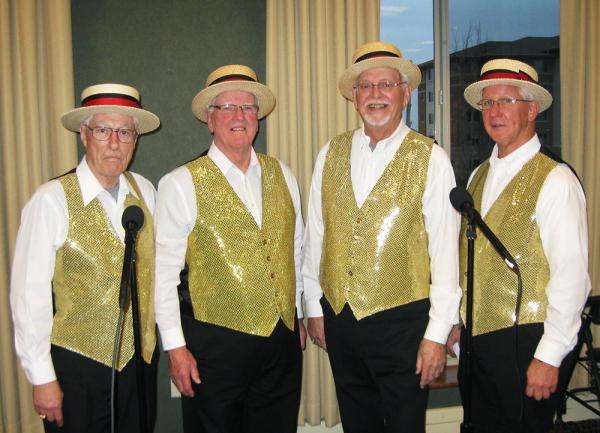 Photograph of the Doctors of Song, courtesy of the group.