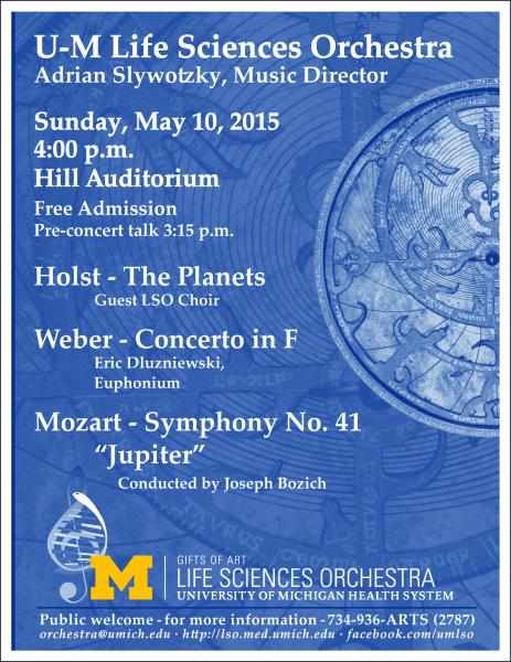 Poster for LSO concert
