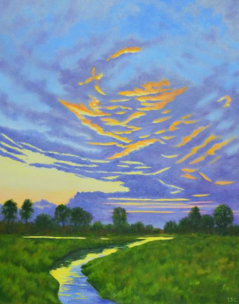 Twilight at Coffee Creek by Laurie Schirmer Carpenter, photograph by the artist.