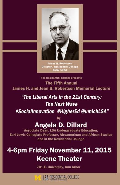 Robertson lecture Dillard