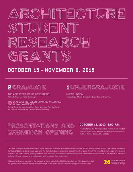 ASRG Poster