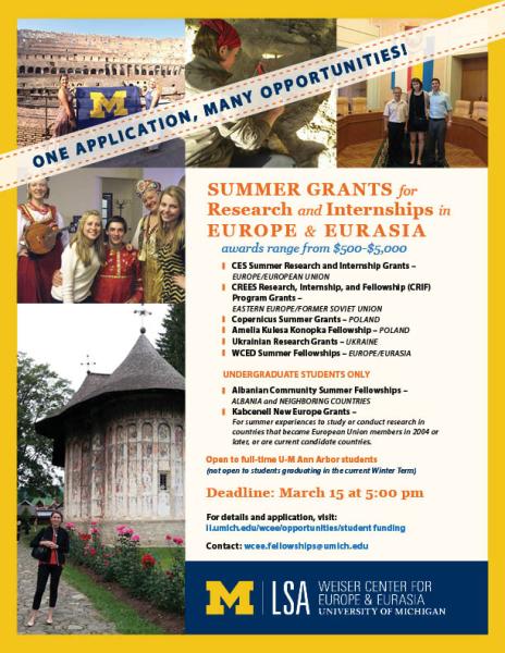 WCEE summer funding