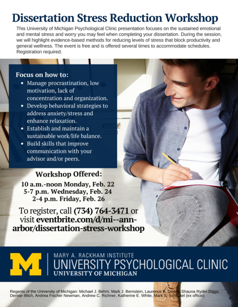 Dissertation Stress Workshop 2016