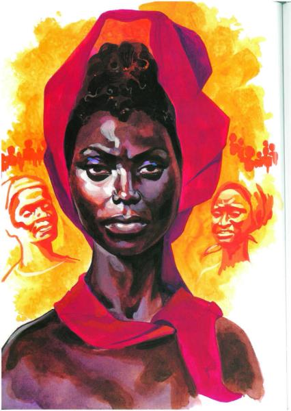 From the book Ebony Sea, written by Irene Smalls and illustrated by Jon Onye Loc