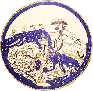 Al-Idrisi's world map (1456)