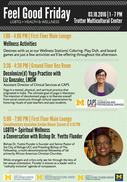 Feel Good Fridays LGBTQ+Health&Wellness