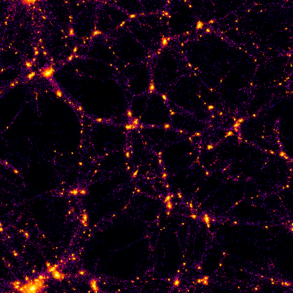 dark matter simulation