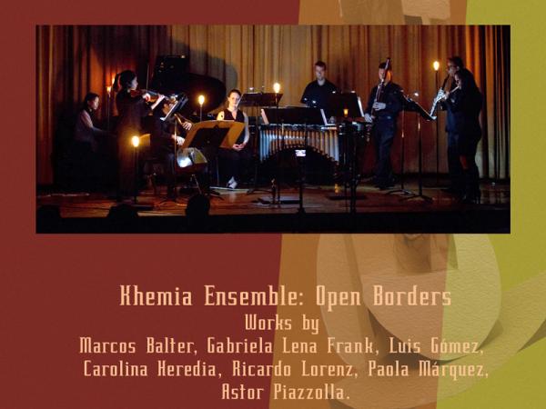 En Español: Sounds of the Hispanosphere Guest Recital: Khemia Ensemble
