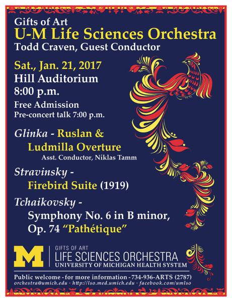 LSO Concert Poster - Winter 2017