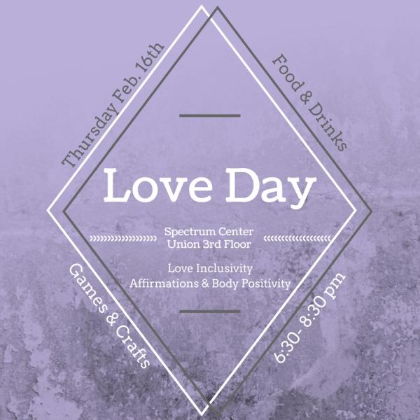 marbled purple background with event details