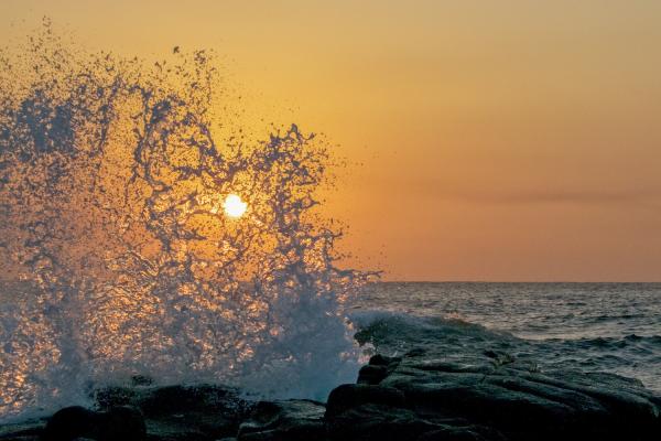 Indian Ocean Sunrise by David L. Foster. High resolution version available upon request.