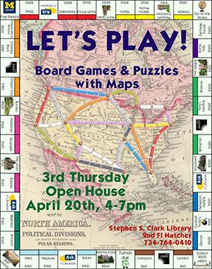 Let's Play map poster