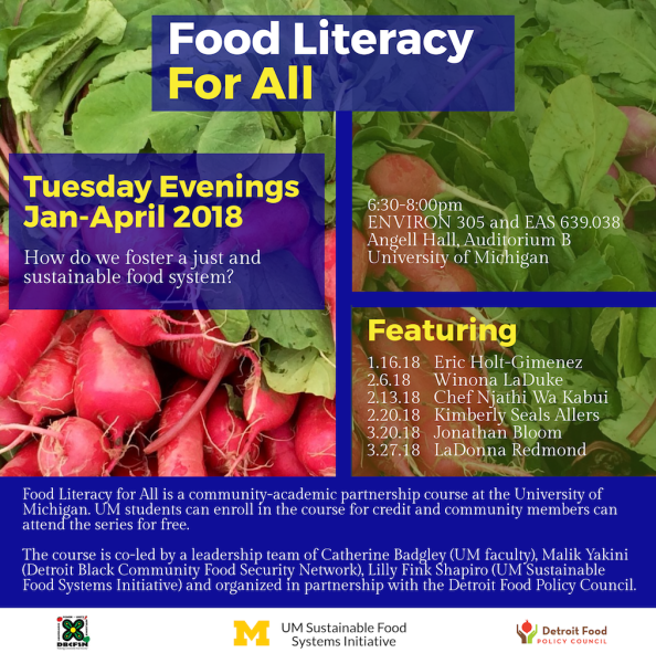 Food Literacy flyer