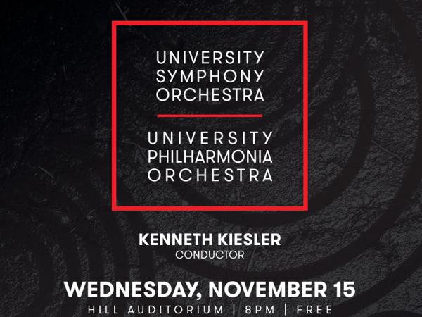 University Symphony Orchestra and University Philharmonia Orchestra