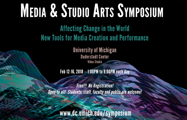 Media & Studio Arts Symposium