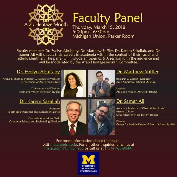 photos of each of the four panelists