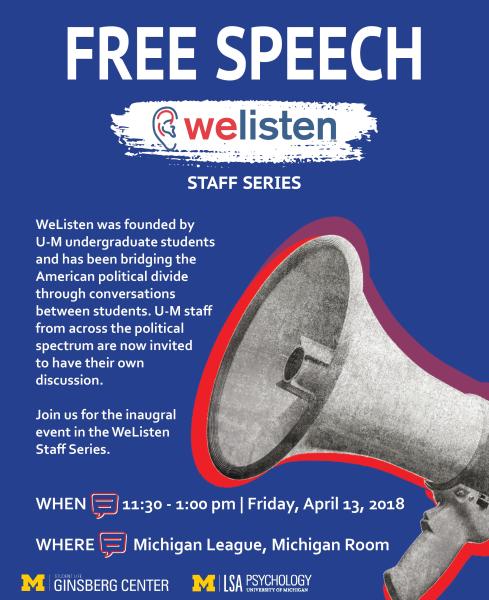 WeListen Staff Free Speech